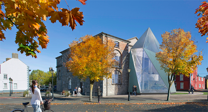 Image of proposed redevelopment of Athy Heritage Centre - Shackleton Museum